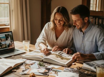 Selecting the right photography for a summer wedding book