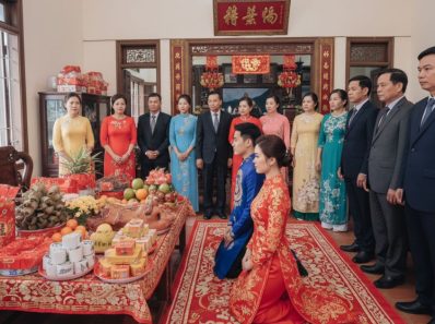 Vietnamese wedding engagement - Common Rituals During the Vietnamese wedding engagement