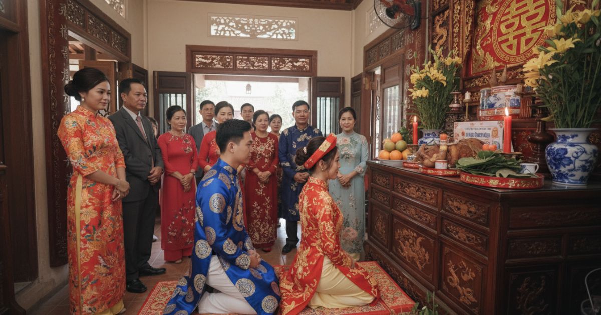 Vietnamese wedding explained - Vietnamese wedding explained through traditional rituals