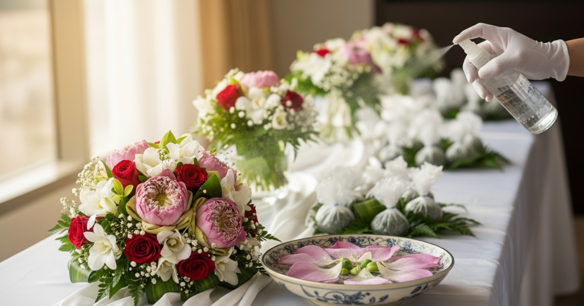Vietnamese wedding flowers - Tips for Preserving Vietnamese Wedding Flowers Throughout the Day Vietnamese wedding flowers - Tips for Preserving Vietnamese Wedding Flowers Throughout the Day