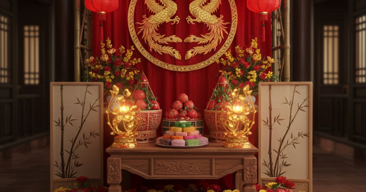 Traditional Elements of Vietnamese Wedding Decorations