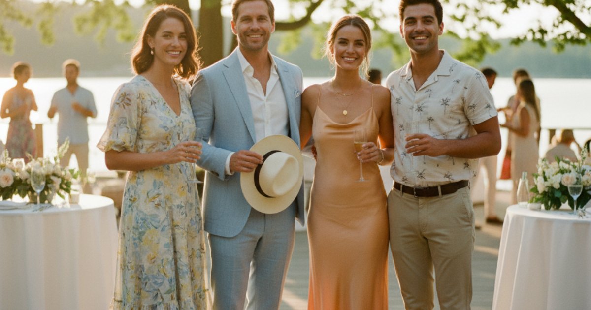 Understanding the dress code for summer wedding guest attire