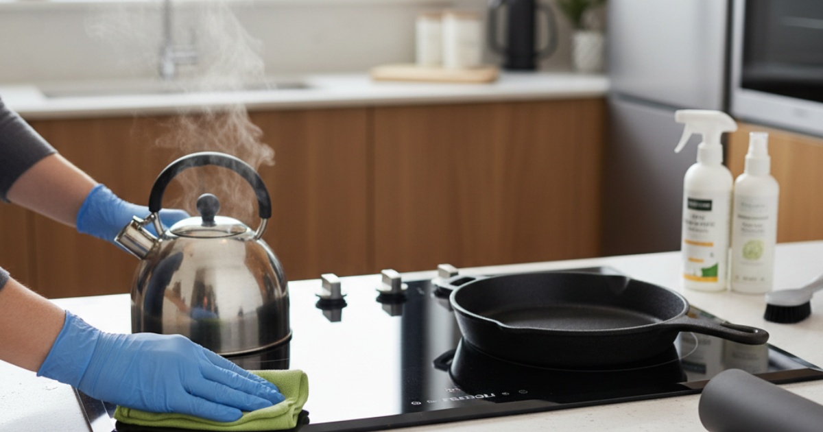 Vệ sinh và bảo quản bếp từ đôi Ferroli đúng cách Vệ sinh và bảo quản bếp từ đôi Ferroli đúng cách