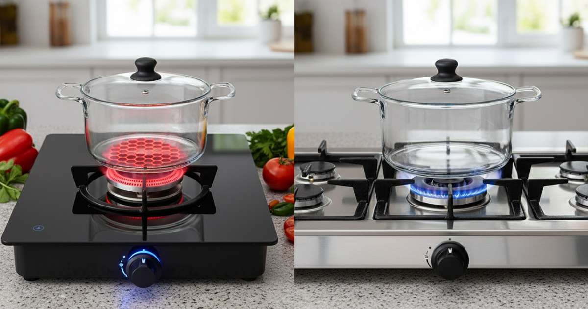 so sánh bếp ga hồng ngoại và bếp ga thường