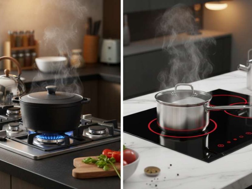 so sánh bếp ga và bếp từ