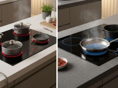 so sánh bếp điện và bếp từ