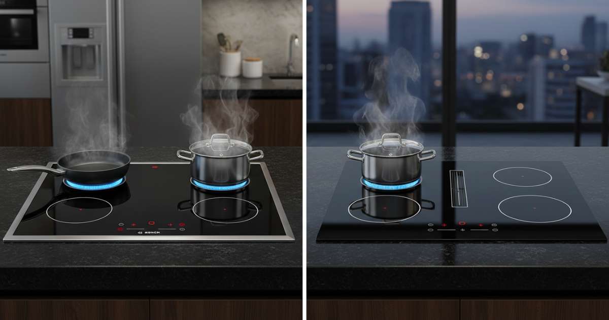so sánh bếp từ bosch và electrolux