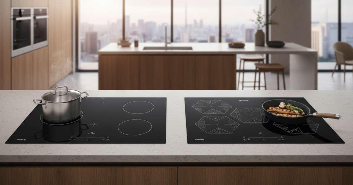 so sánh bếp từ bosch và hafele