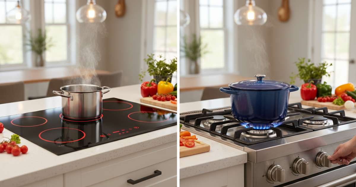 so sánh bếp từ và bếp ga