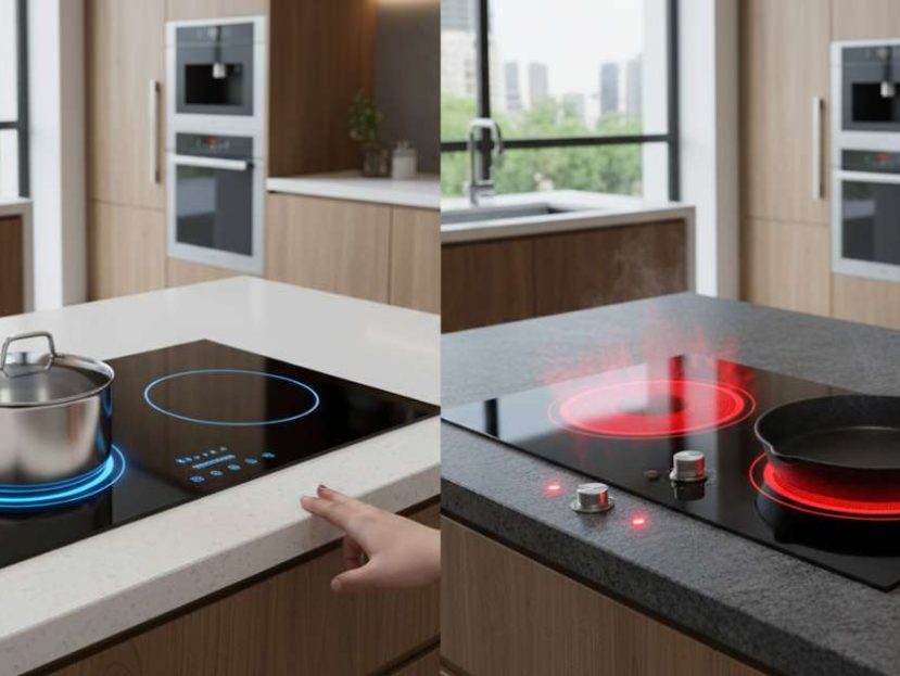 so sánh bếp từ và hồng ngoại