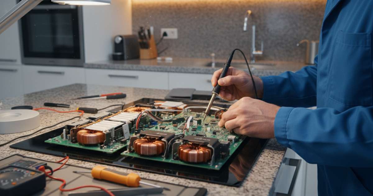 sủa chữa bếp từ electrolux