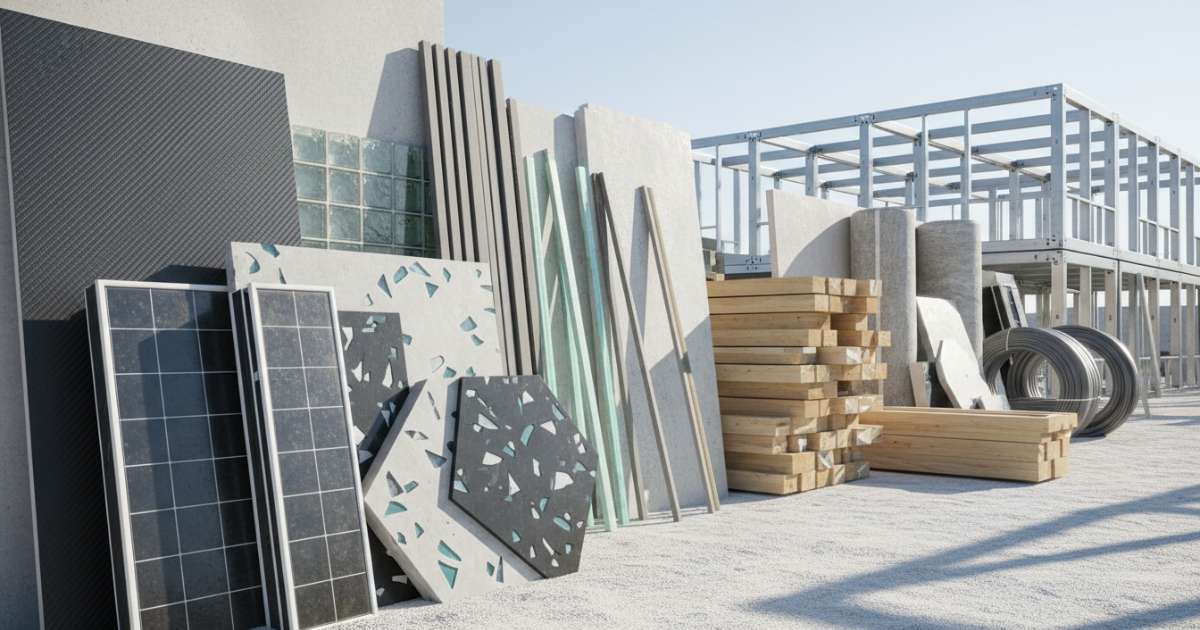 vật liệu xây dựng hiện đại