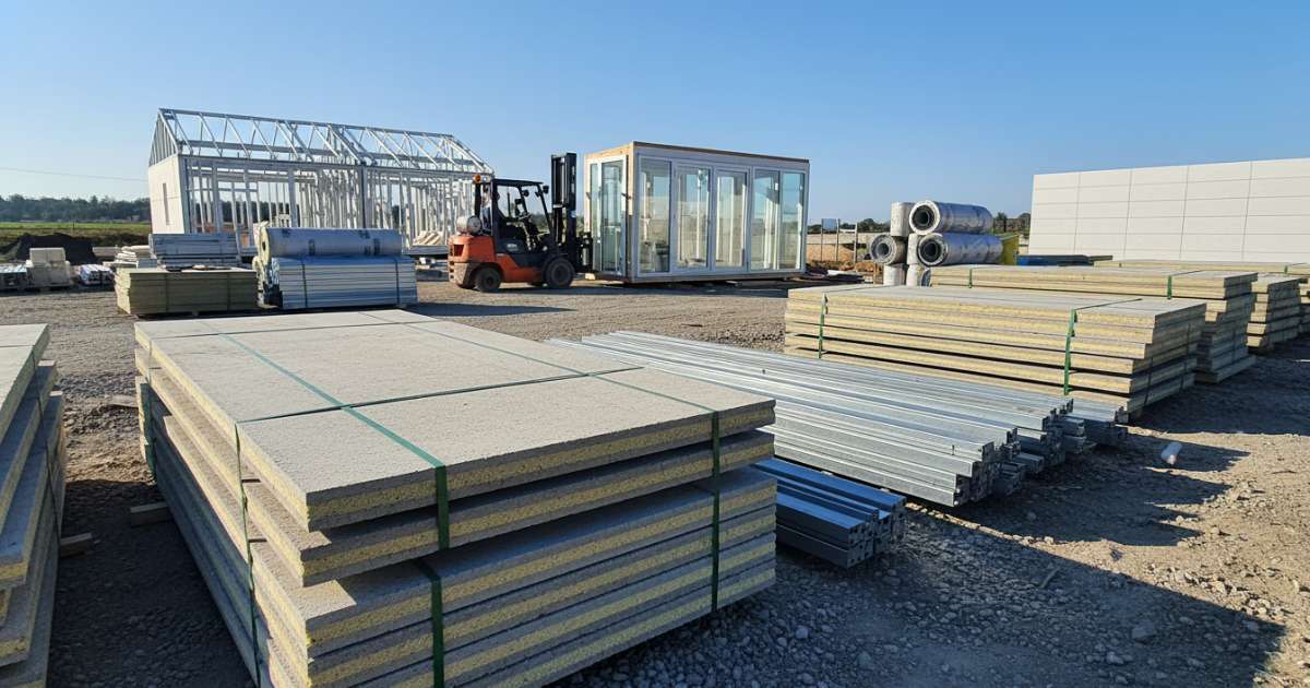 vật liệu xây dựng nhà lắp ghép
