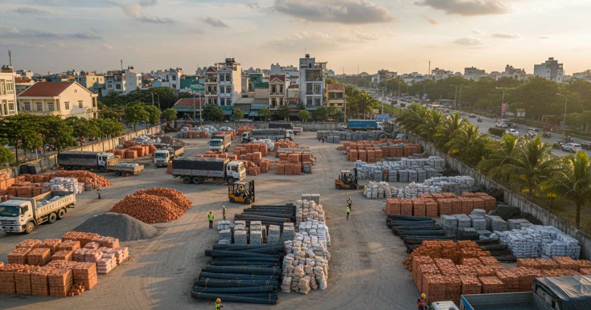 vật liệu xây dựng quận 8